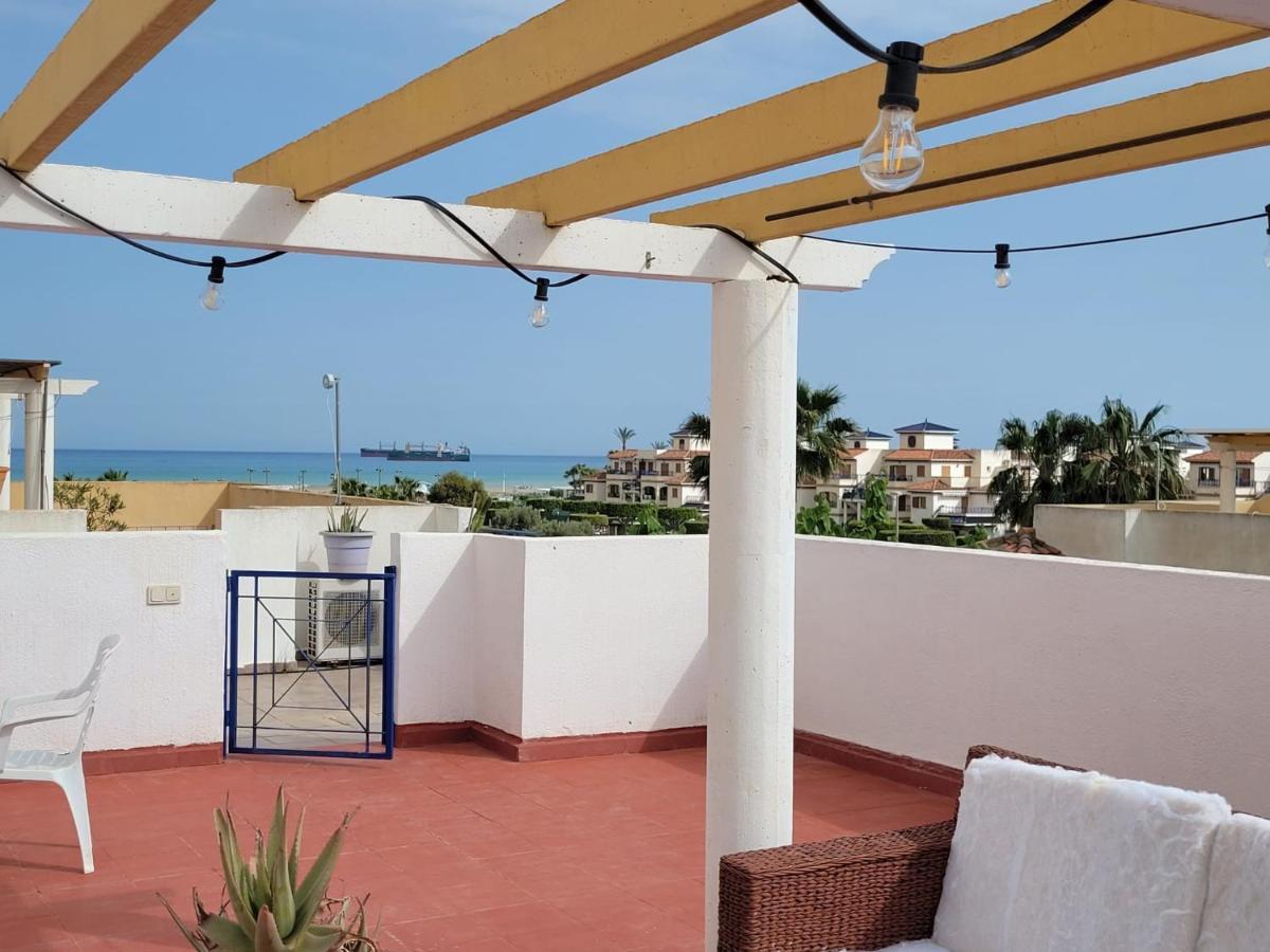 Apartamento Con Terraza Y Piscina A 300M De Playa Vera Luaran gambar